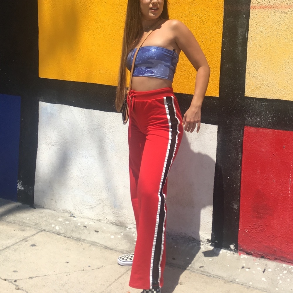Red Long Pants - Picture 8 of 8